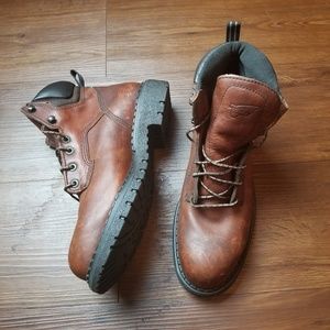 RED WING SHOES | Leather Steel Toe Boots